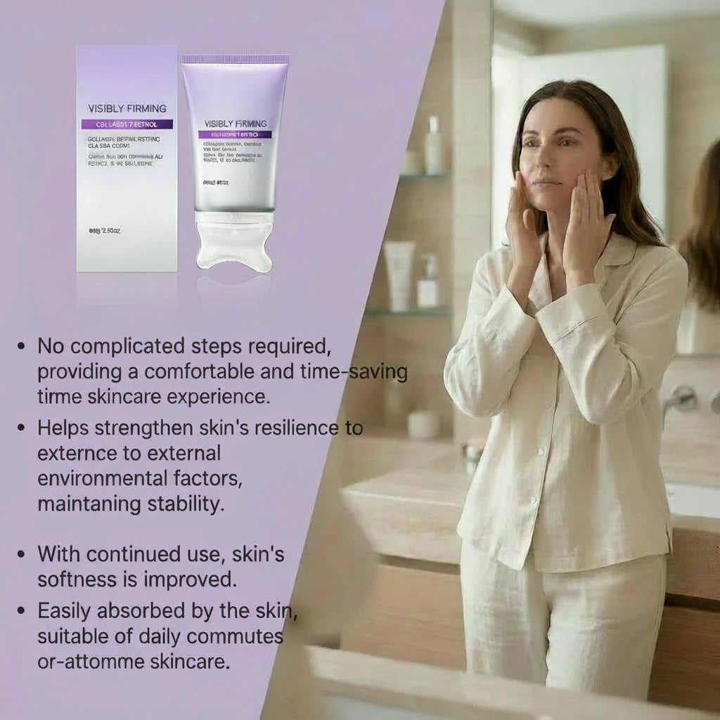 Instant  Sculpting Contour Gua Sha Cream Retinol Collagen Lift Sagging Skin Face Cheek Neck Scraping Therapy